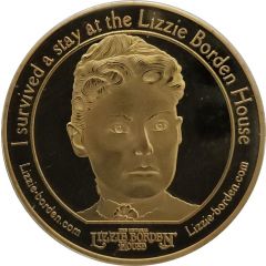 Lizzie Borden House Tourist Souvenir Medal
