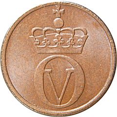 1 Øre - Olav V