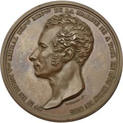 Medal - Admiral Marie Henri Daniel Gauthier, count of Rigny Battle of Navarino