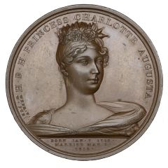 Medal - George III Death, T. Webb & G. Mills, bronze