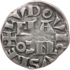 Denier - Louis VII Paris mint