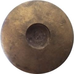 1 lb brass apothecaries weight