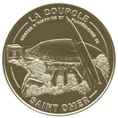Monnaie de Paris Tourist Token - Saint-Omer Centre d`Histoire et Planétarium 3D