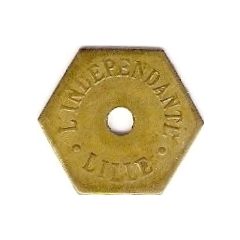 1,5 Jeton L'indépendante Lille [59]