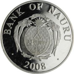 10 Dollars 45th Anniversary of the `Vogelfluglinie`-Railway Hamburg-Copenhagen