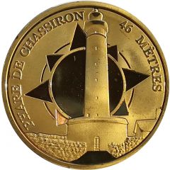 Jeton touristique - Souvenirs et Patrimoine - Île d`Oléron - Phare de Chassiron