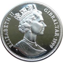 1 Crown - Elizabeth II King William I