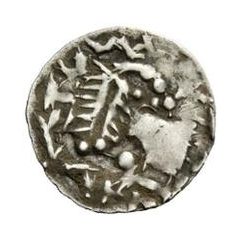 1/4 Siliqua In the name of Justinian I and Theoderic, Sirmium, without stars