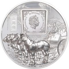 20 Dollars - Elizabeth II Terracotta Warriors