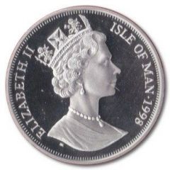 1 Crown - Elizabeth II Lavender, Silver Proof