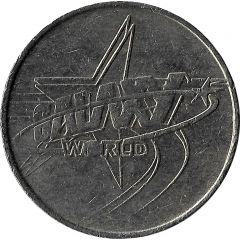 1 Space Dollar - Galaxy World