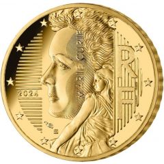 50 Euro Cents Marie Curie