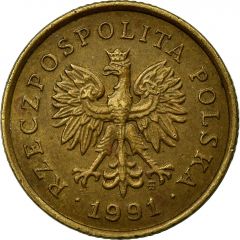 5 Groszy non-magnetic