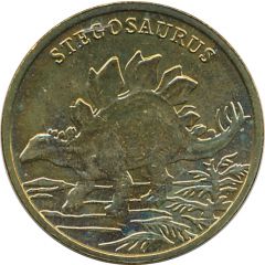 Token - Dinosauria Stegosaurus