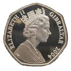 50 Pence - Elizabeth II Royal Marines - Falklands, Silver Proof