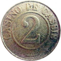 2 Francs - Casino de Cassis