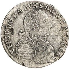⅙ Thaler - Victor II Frederick Seven Years` War