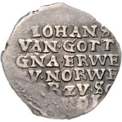 2 Schillings Lübisch `Reuterpfennig` - John