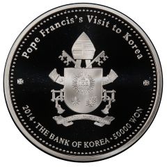 50 000 Won Pope`s Visit