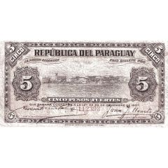 5 Pesos Fuertes Caja de Conversión