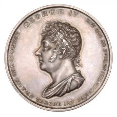 Medal - George IV Royal Visit, silver, 45mm