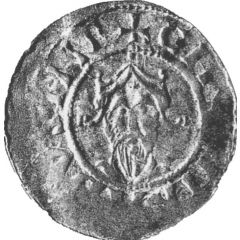 Denier - Conrad II Mainz mint, bust