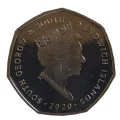 50 Pence - Elizabeth II King Penguin