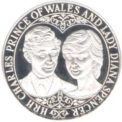 Token - HRH Charles Prince of Wales and Lady Diana Spencer