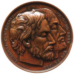 Médaille - Lamoral, comte d'Egmont et Philippe, comte de Horn