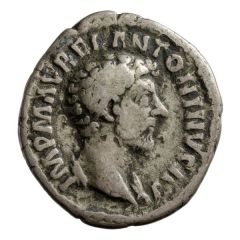 Denarius - Marcus Aurelius PROV DEOR TR P XV COS III, Providentia