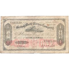 1 Dollar British North Borneo