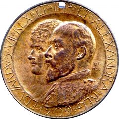 Medal - Commemorating the opening of Birmingham University 1909