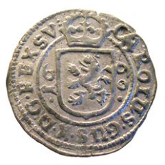 1 Öre - Karl X Gustav Type II