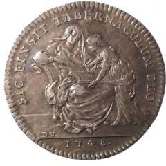 Medal - Louis XV - Communauté des maistres menuisiers et ébénistes