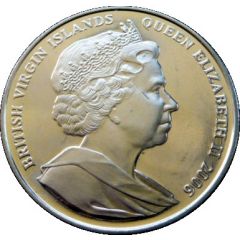 1 Dollar - Elizabeth II King James I