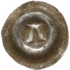 Denier Bracteate - unknown abbot jędrzejowski Jędrzejów mint