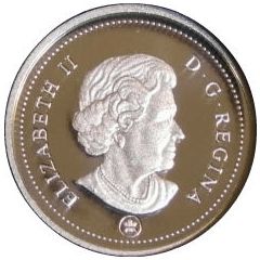 1 Cent - Elizabeth II 4th portrait, Silver Proof Issue