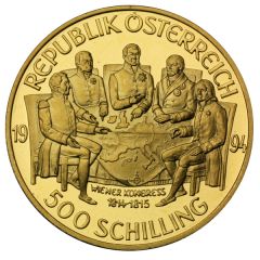 500 Schilling Congress of Vienna