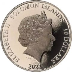 10 Dollars - Elizabeth II Posthumous, Dragon