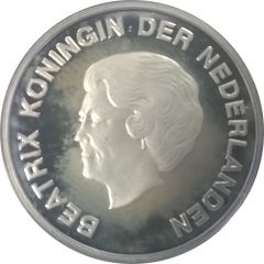 5 Florins - Beatrix Silver jubilee