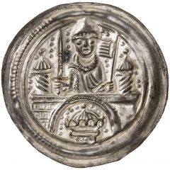 Denier Bracteate - Albert the Bear