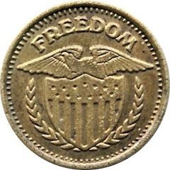 Token - No Cash Value Eagle, Freedom