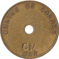 Token - Centre de congés / Bar La Napoule countermaked `CM`