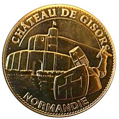 Monnaie de Paris Tourist Token - Normandie Château de Gisors