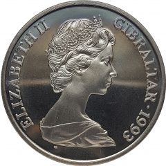 1 Crown - Elizabeth II Coronation of Queen Elizabeth II