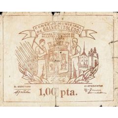 1 Peseta Gálvez