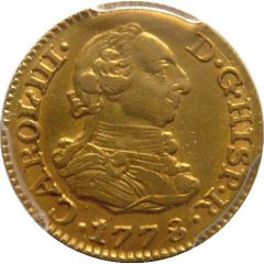 1/2 Escudo - Carlos III 2nd type