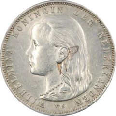 1 Gulden - Wilhelmina