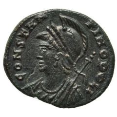 Nummus - Constantine I GLORIA EXERCITVS, Heraclea