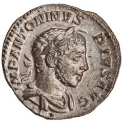 Denarius - Elagabalus P M TR P IIII COS III P P